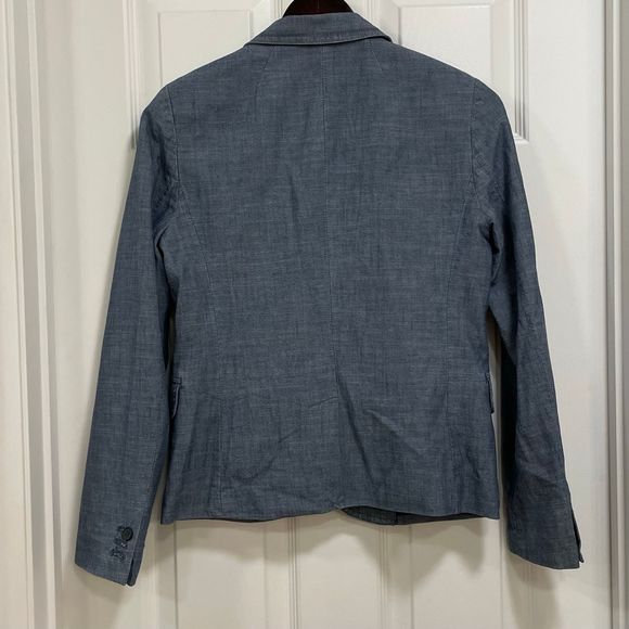 JCREW Keating Boy Blazer Chambray Size 2 - Picture 5 of 11
